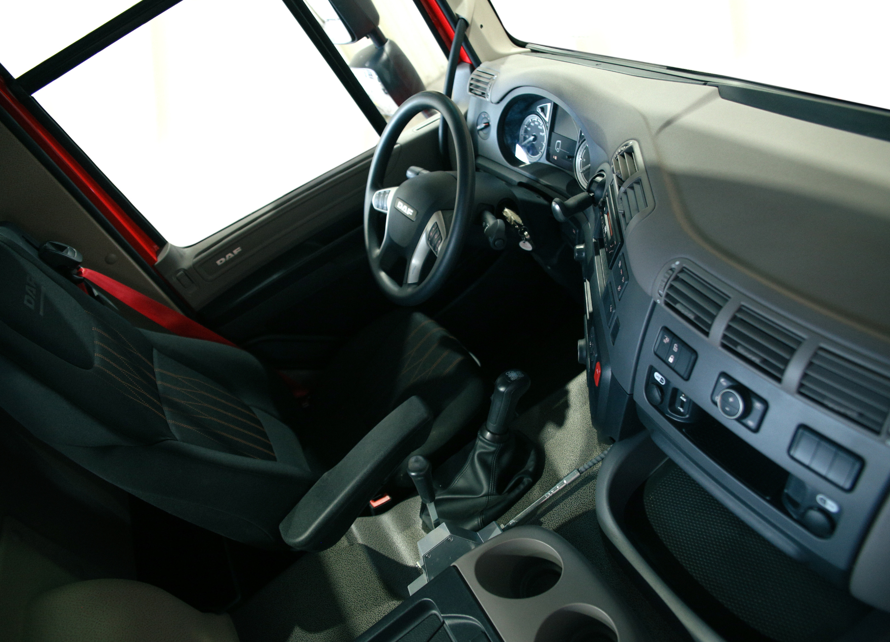 Camión DAF CF en entorno interior